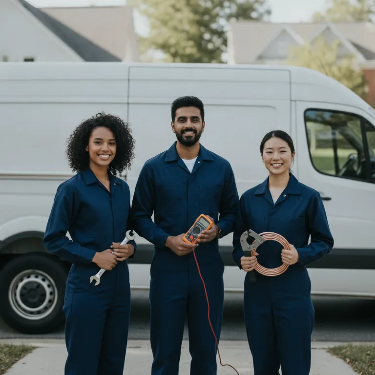 HVAC team in South Suffolk
